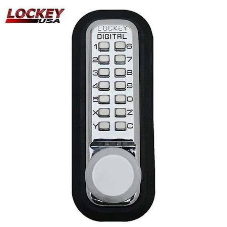 Lockey Lockey: 2830 - Mechanical Keypad Keyless Knob Lock - Passage - Oil Rubbed Bronze LK-2830-ORB